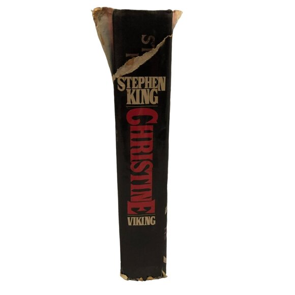 STEPHEN KING CHRISTINE 1983 FIRST EDITION HARDCOVER VIKING PRESS DUST JACKET - Picture 4 of 6
